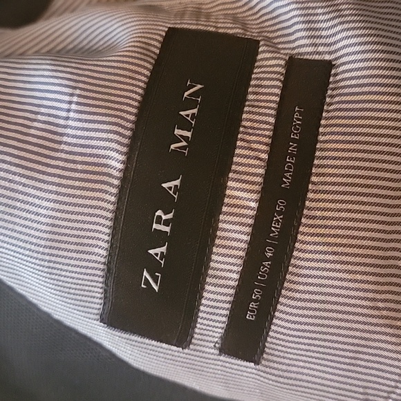 40R Zara Black Suit - Picture 3 of 4